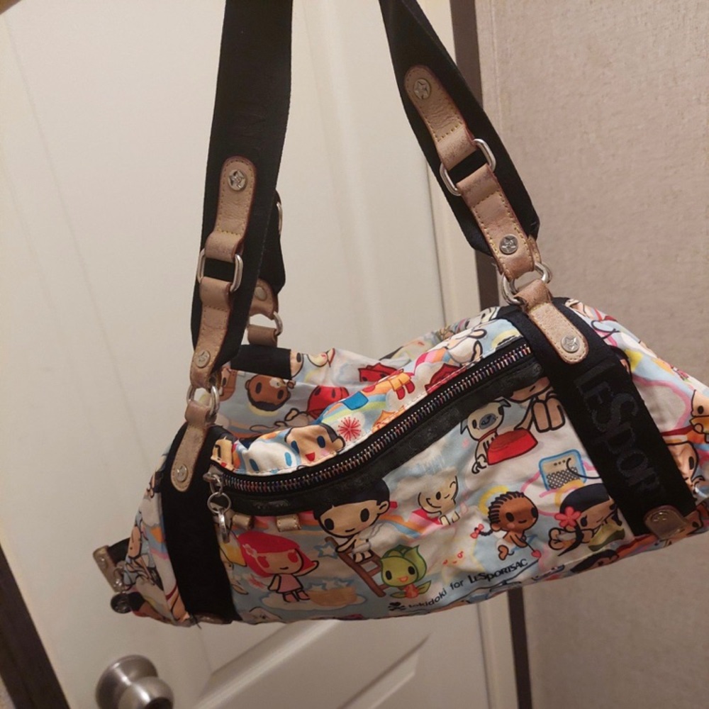 Tokidoki Lesportsac Paradise Print Duffle Bag - Picture 1 of 6